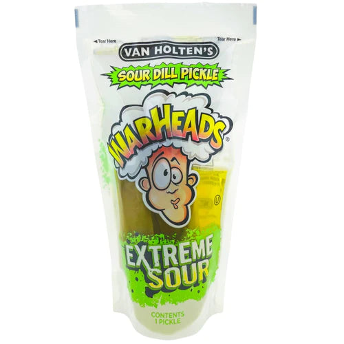 Van Holten's Jumbo Sour Dill Pickle Warheads