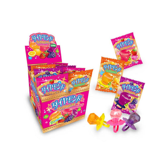 YAOKIN Assorted Fruit Flavor Diamond Ring Candy