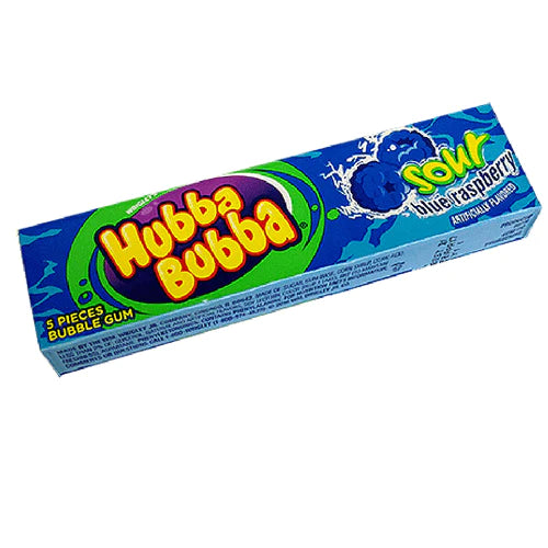 Hubba Bubba Max Sour Blue Raspberry Bubble Gum