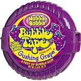 Hubba Bubba Gushing Grape Bubble Gum Tape - 56g
