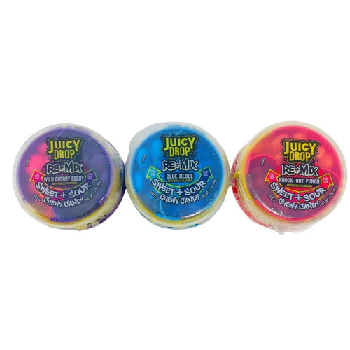 Juicy Drop Re-Mix Sweet & Sour Chewy Candy