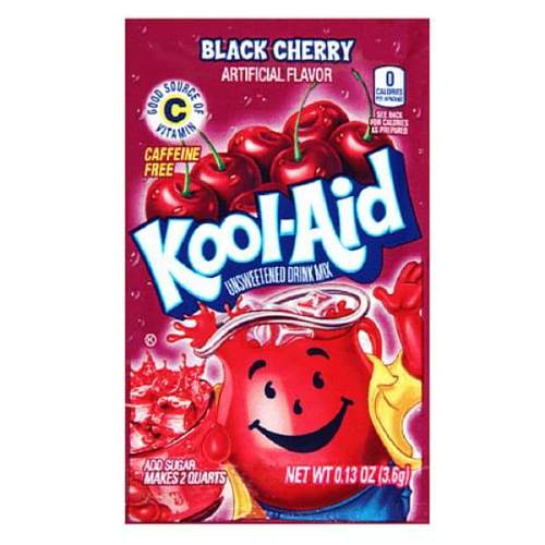 Kool-Aid Black Cherry Drink Mix Packet - Sweet Escapes