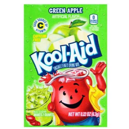 Kool-Aid Green Apple Drink Mix Packet - Sweet Escapes