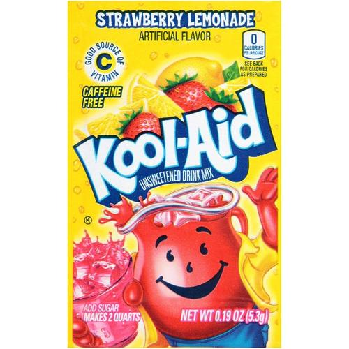 Kool-Aid Strawberry Lemonade Drink Mix Packet - Sweet Escapes