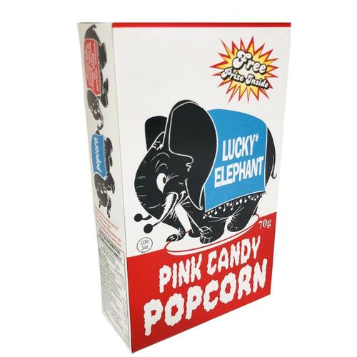 Lucky Elephant Pink Candy Popcorn - Sweet Escapes