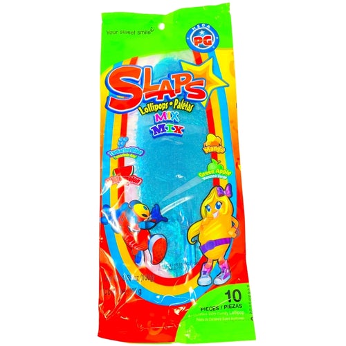 Slaps Lollipops Tropical Mix - 3.53oz