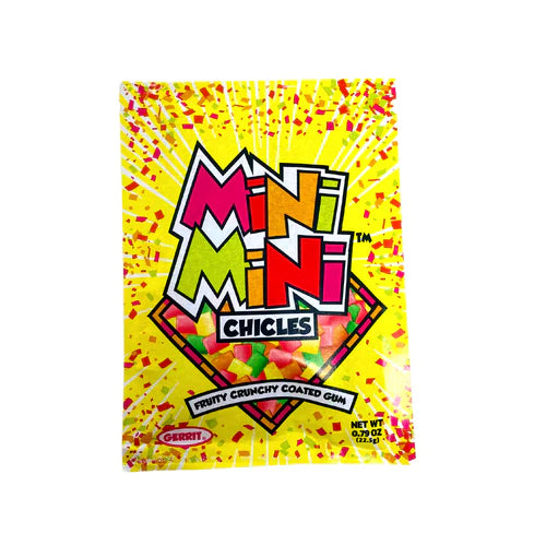 MINI MINI CHICLES FRUIT GUM