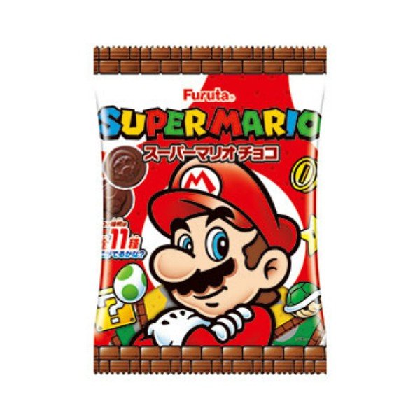 JAPANESE - FURUTA Super Mario Coin Shaped Chocolates