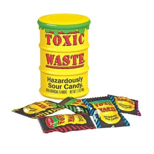 Toxic Waste Sour Candy Drum - Sweet Escapes