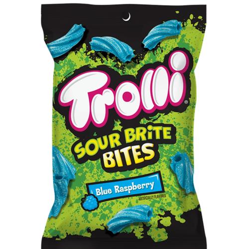 Trolli Sour Brite Bites Blue Raspberry - 4oz - Sweet Escapes
