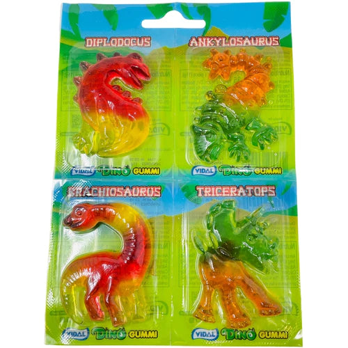 Vidal Dino Gummi 4pk - 1.55oz