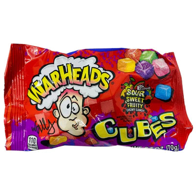 Warheads Sour Chewy Cubes - 2oz