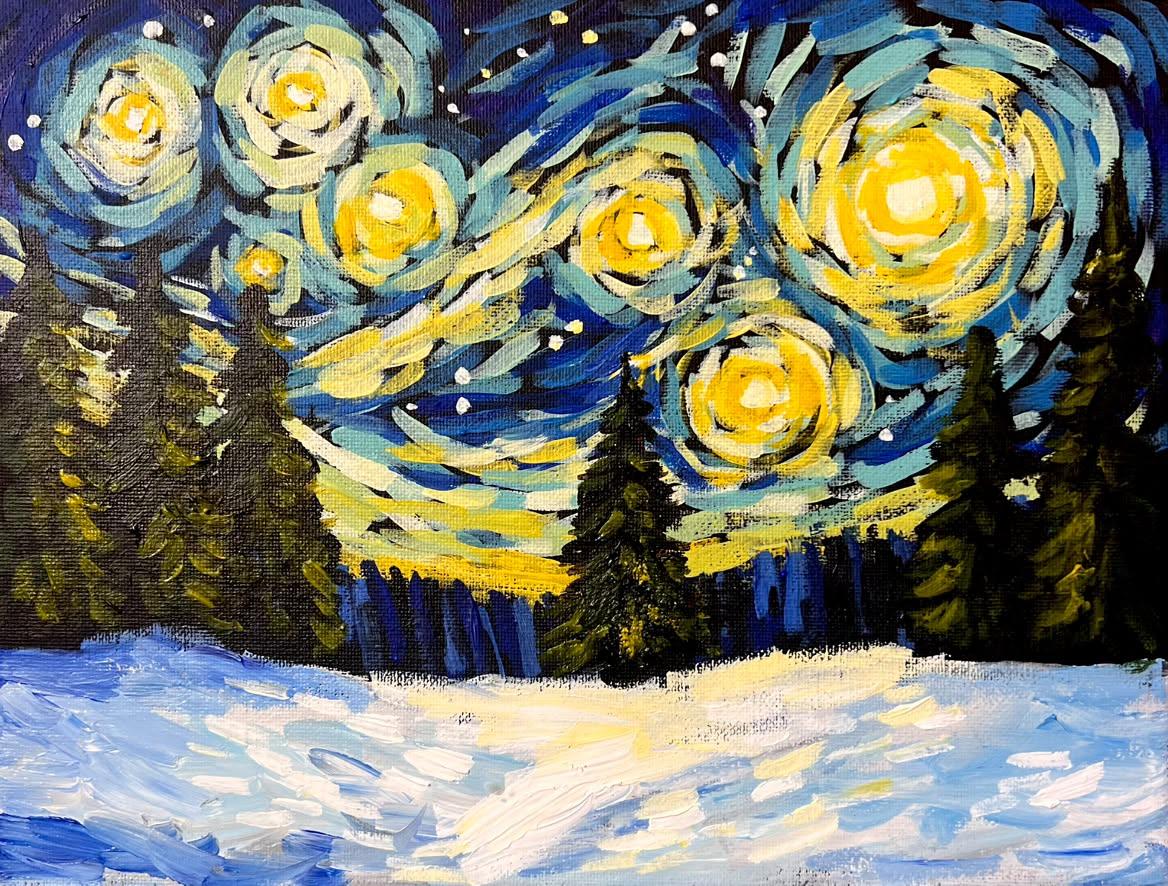 Paint Night with Angela - Friday December 4th @6pm