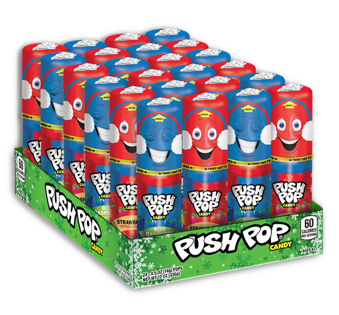 Topps Christmas Push Pop