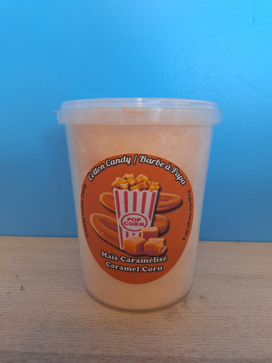 Caramel Corn Cotton Candy