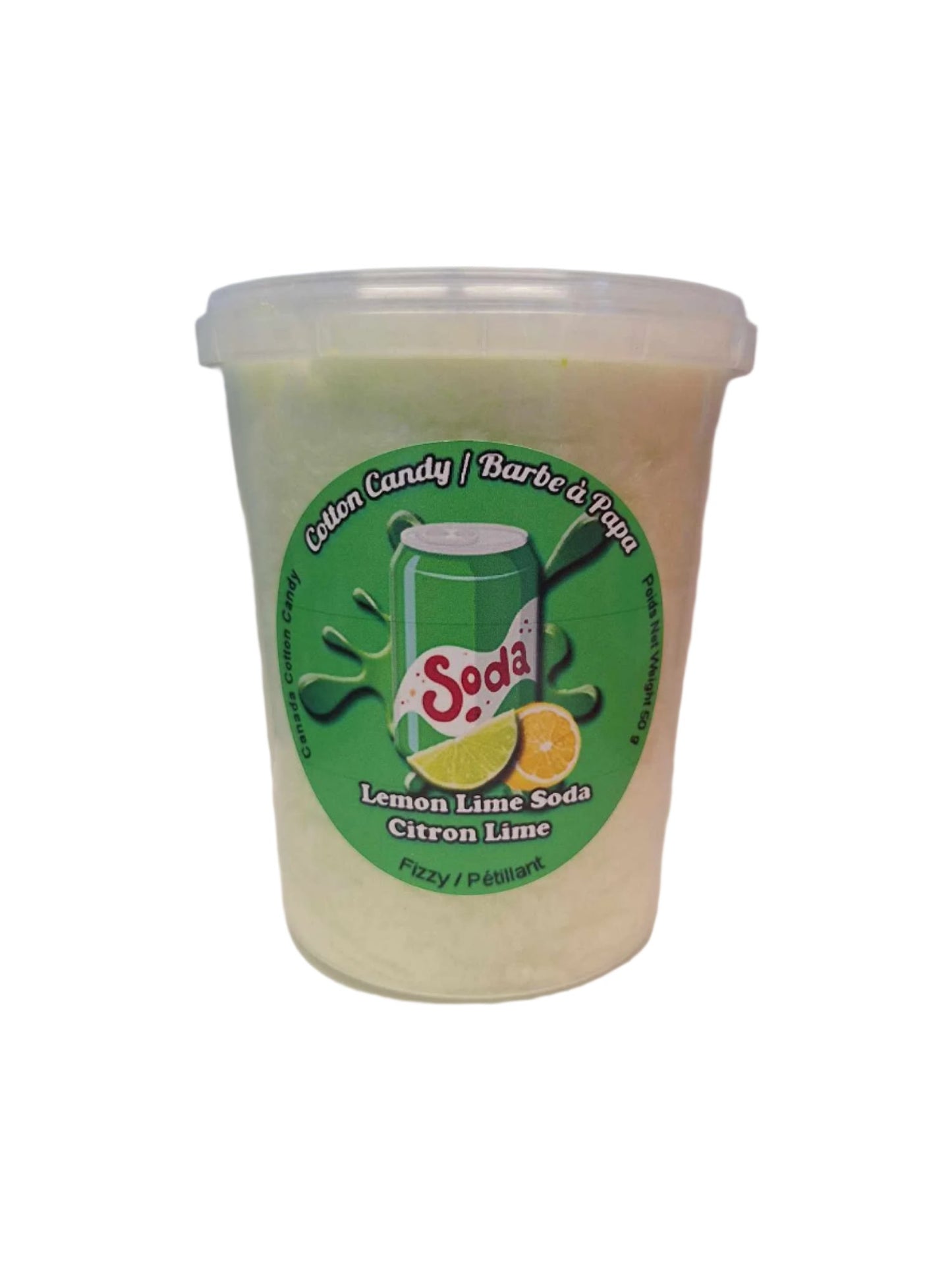 Lemon Lime Soda Cotton Candy