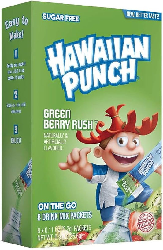 Hawaiian Punch – Green Berry Rush Singles To Go