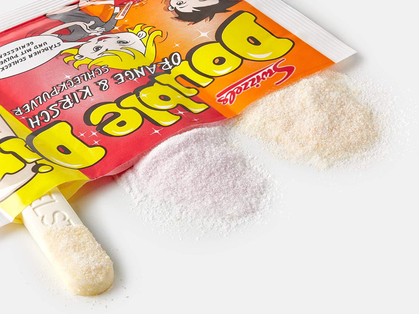 Swizzles Double Dip - Orange and Cherry