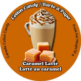 Caramel Latte Cotton Candy