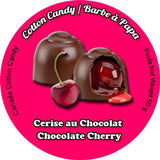 Chocolate Cherry Cotton Candy
