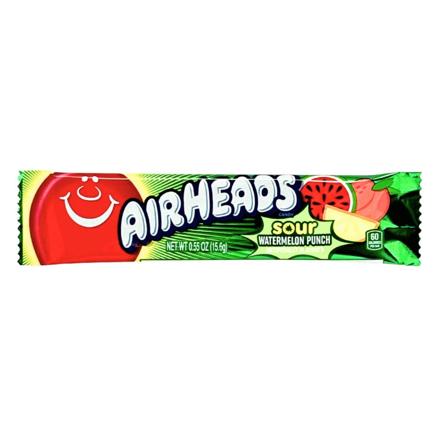 Airheads Sour Watermelon Punch candy packaging 