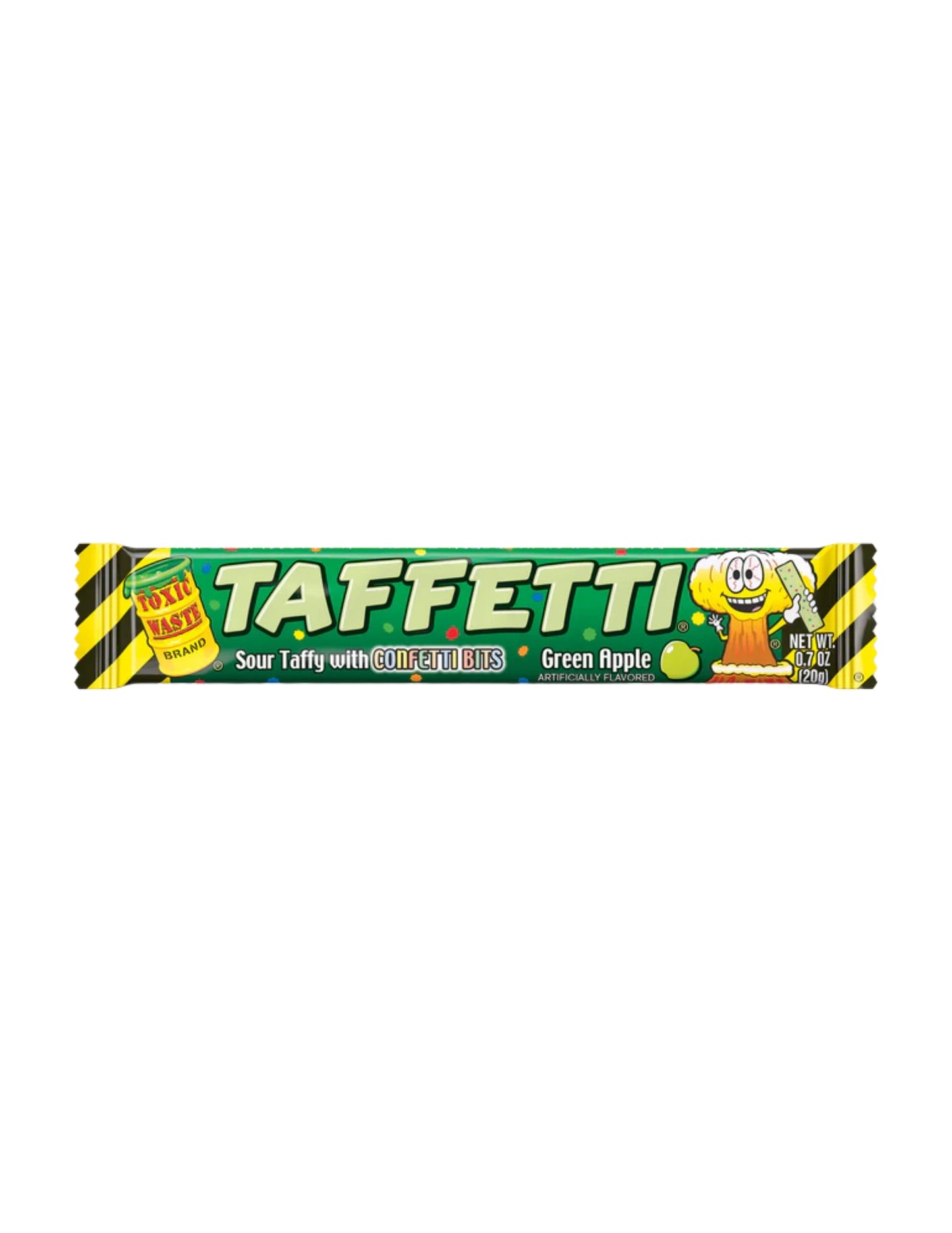 Toxic Waste Taffetti Green Apple