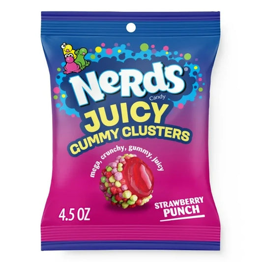 Nerds Juicy Gummy Clusters 4.5oz Bag - Strawberry Punch