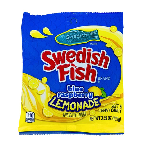 Swedish Fish Blue Raspberry Lemonade