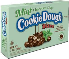 Mint Chocolate Chip Cookie Dough Bites