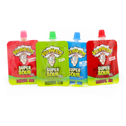 Warheads Super Sour Gel (EACH) - UK