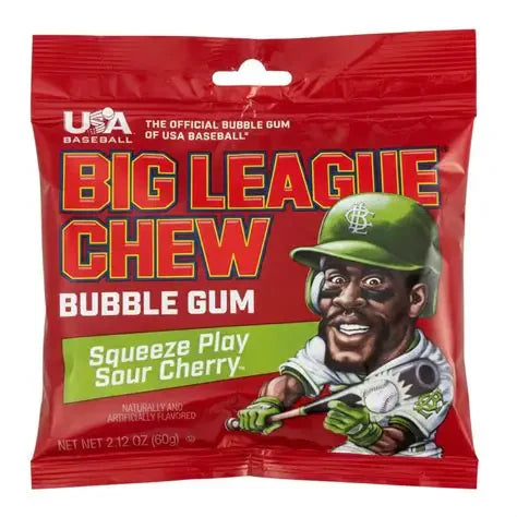 Big League Chew Squeeze Play Sour Cherry