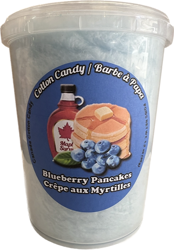 Blueberry Pancakes Cotton Candy