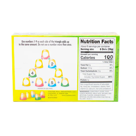 Dots Assorted Lemonade Theatre Pack