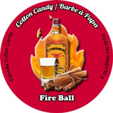 Fire Ball Cotton Candy