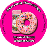 Frosted Donut Cotton Candy