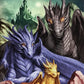 Fourth Wing - Tairn, Sgaeyl and Andarna