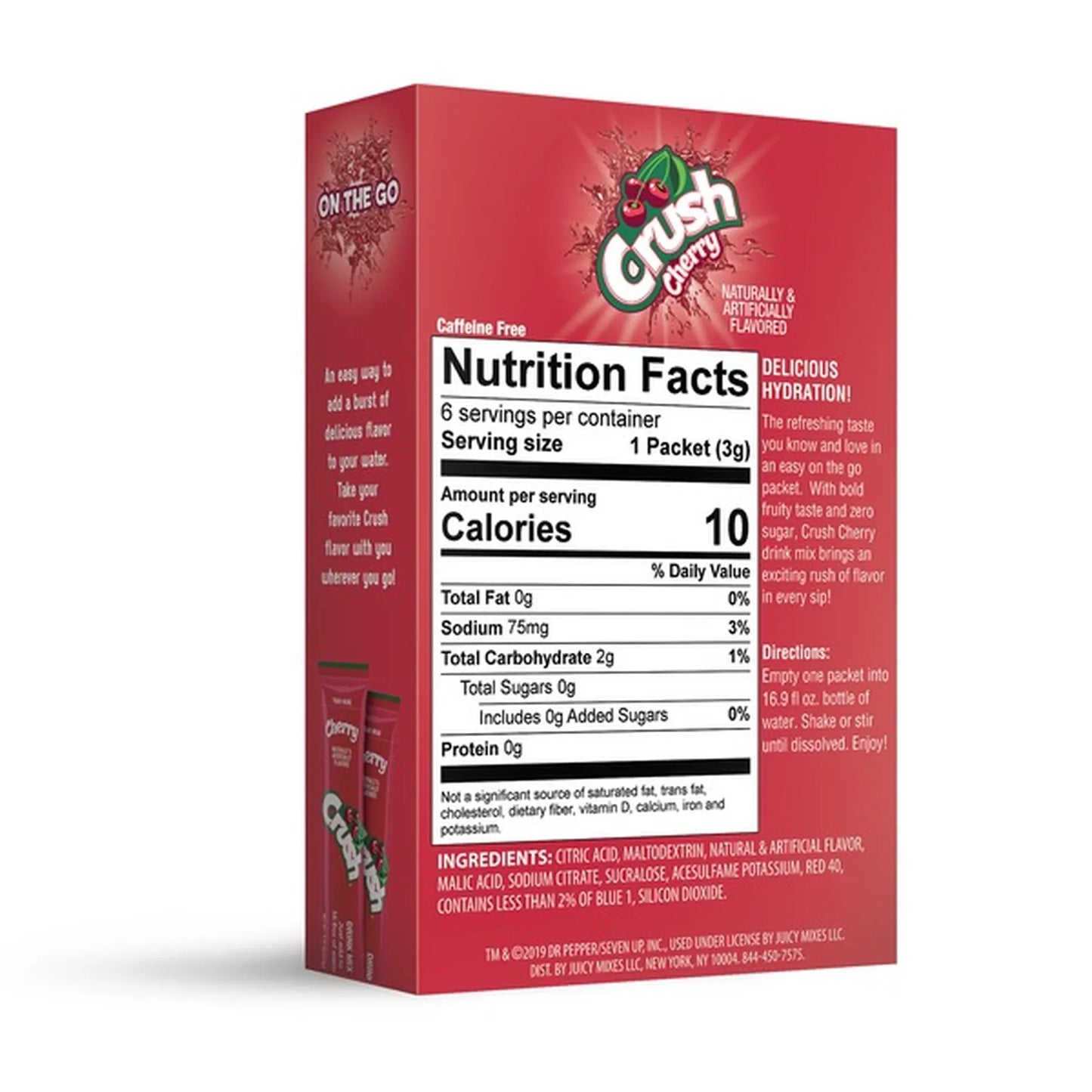 Singles to Go Crush Cherry - 18g