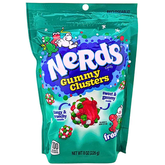 Nerds Holiday Frosty Gummy Clusters - 8oz