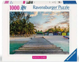 Ravensburger 1000 Piece Puzzle Beautiful Islands Caribbean Paradise