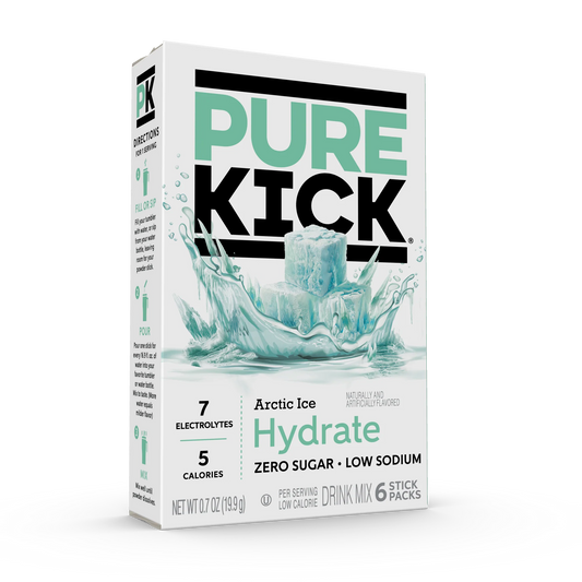 Pure Kick Arctic Ice Singles to Go Drink Mix Zero Sugar