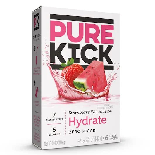 Pure Kick Strawberry Watermelon Singles To Go