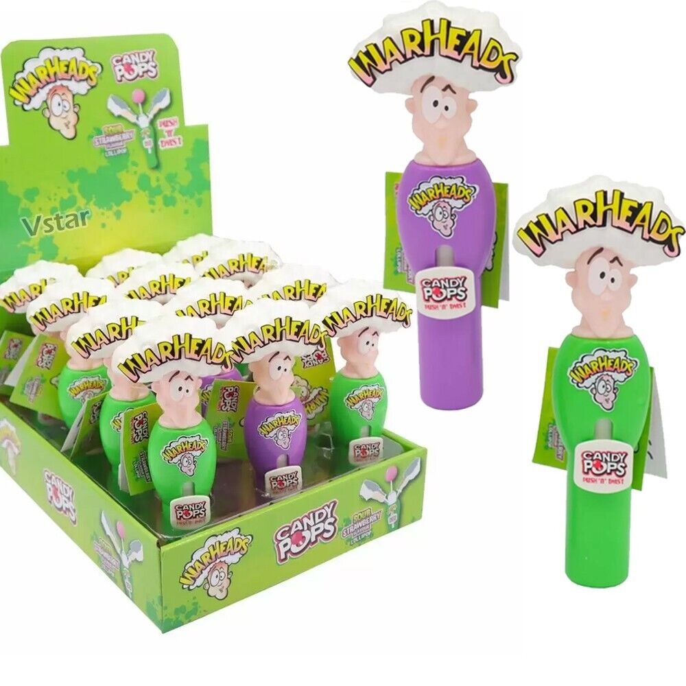 Warheads - Candy Pops - Push N' Twist