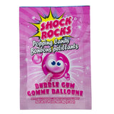 Shock Rocks Popping Candy Bubble Gum