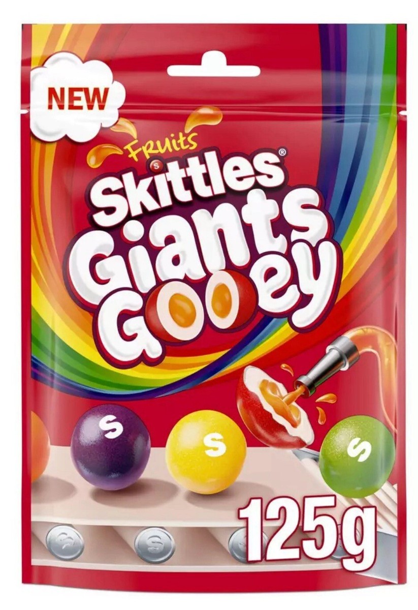 Skittles Giants Gooey (UK) 125g