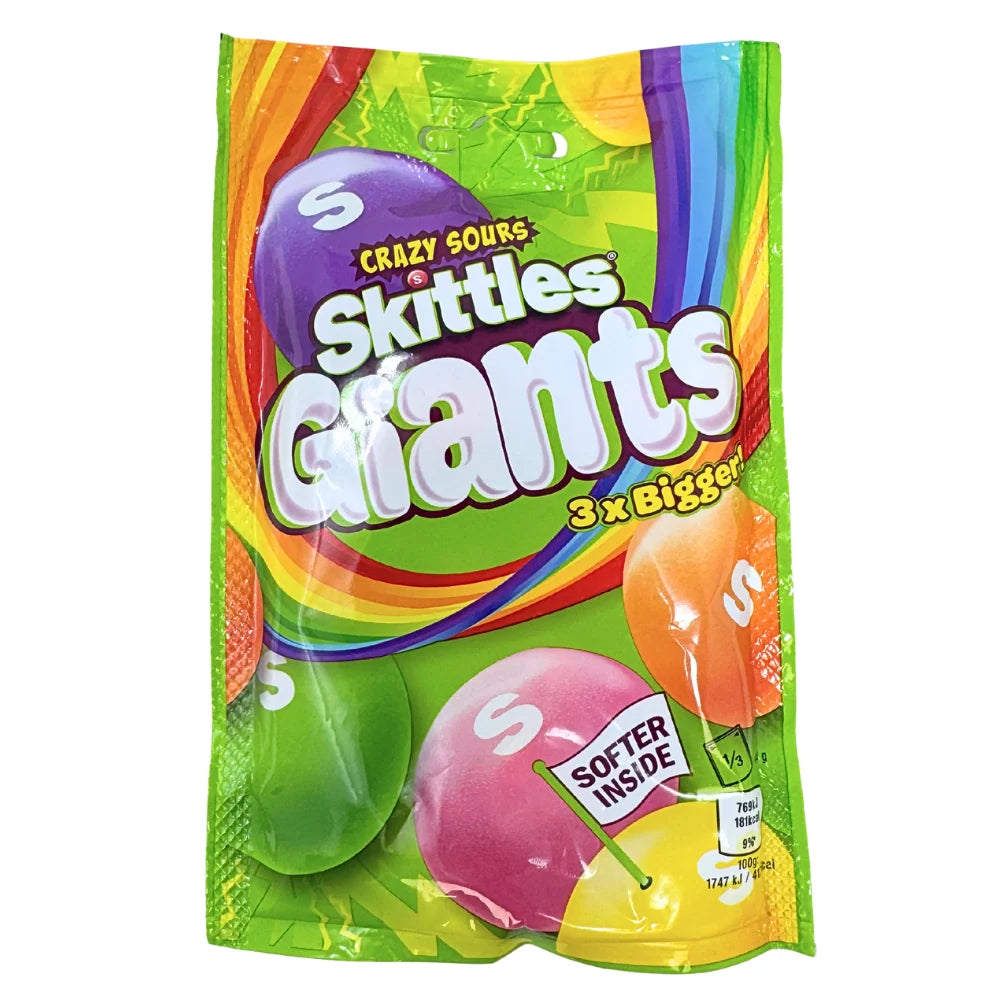 Skittles Giants Sour (UK)
