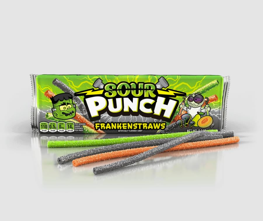 Sour Punch Frankenstraws