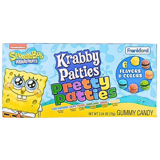 SpongeBob Gummy Krabby Patties Colours