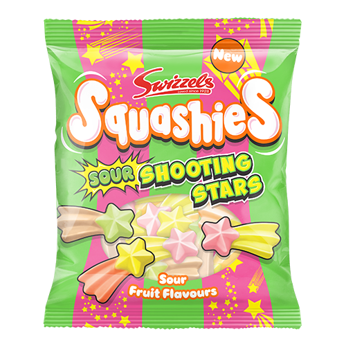Squashies Sour Shooting Stars