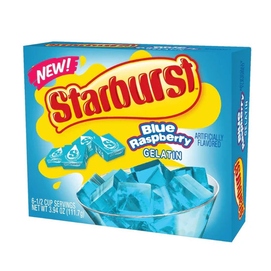Starburst Gelatin Blue Raspberry | Sweet Escapes