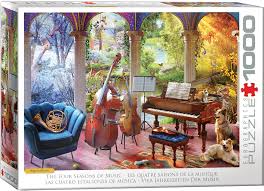 The Four Seasons 1000 Piece Puzzle Eurographics